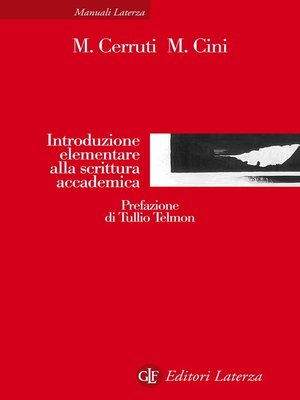 cover image of Introduzione elementare alla scrittura accademica